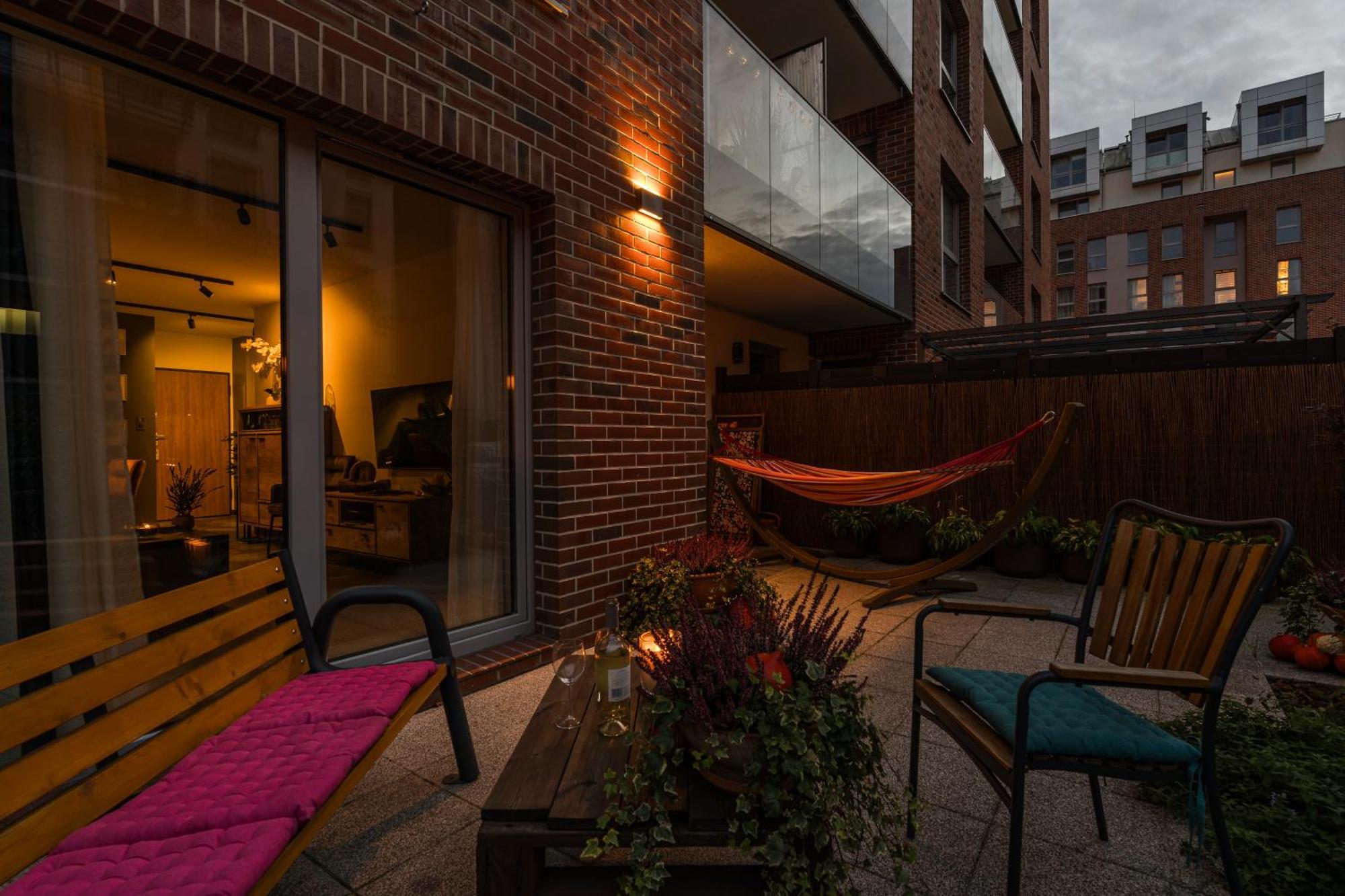 Riverside Garden Apartament Marina Gdańsk Exteriör bild
